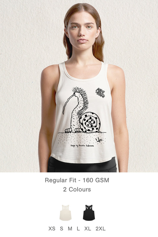 Women's Maple Active Blend Racerback - Regular Fit (160 GSM)