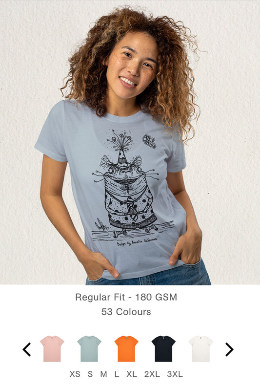 Women's Maple Tee - Regular Fit (180 GSM)