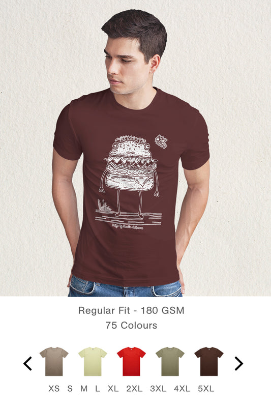 Men's Staple Tee - Regular Fit (180 GSM)